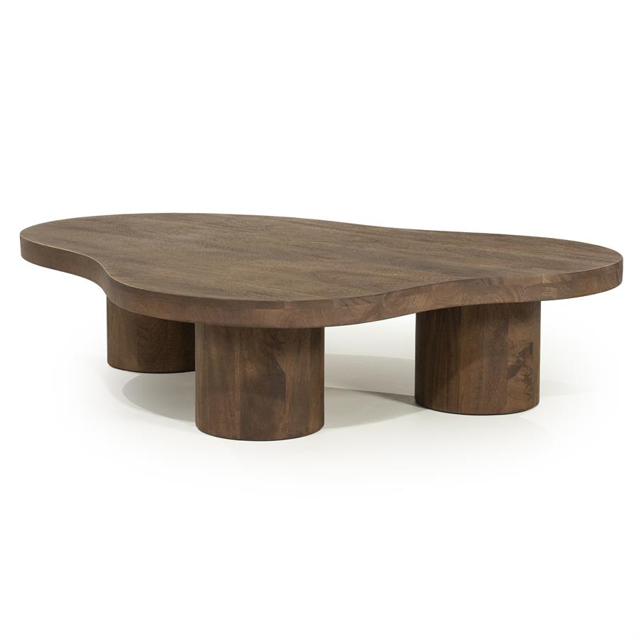 Coffee table Charlie light brown - Eleonora