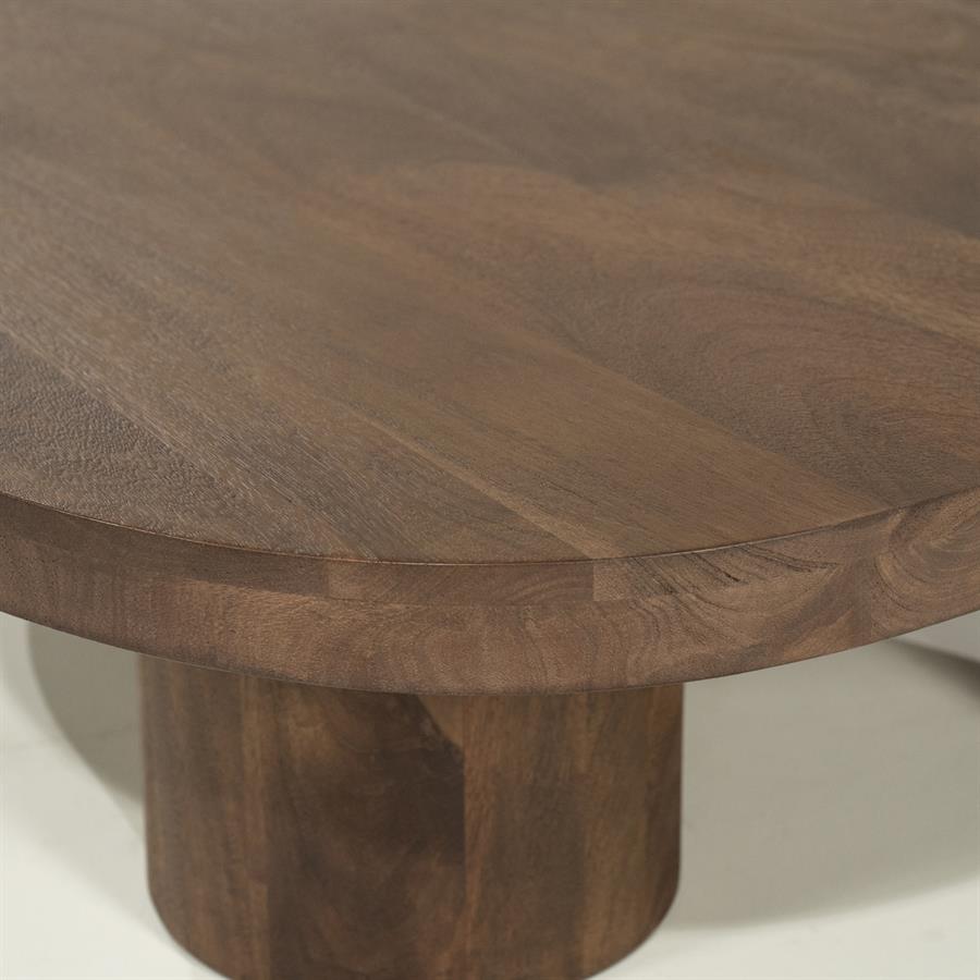 Coffee table Charlie light brown - Eleonora