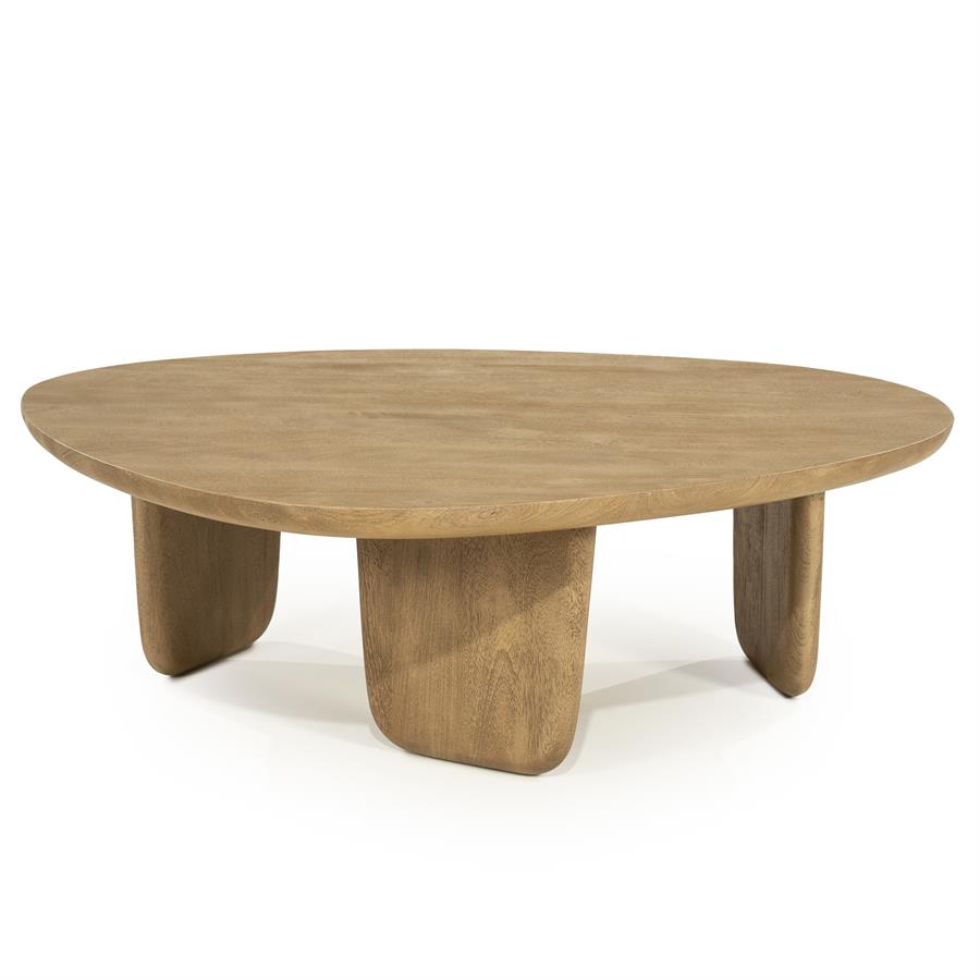 Maud Large Mango Wood Coffee Table - Eleonora