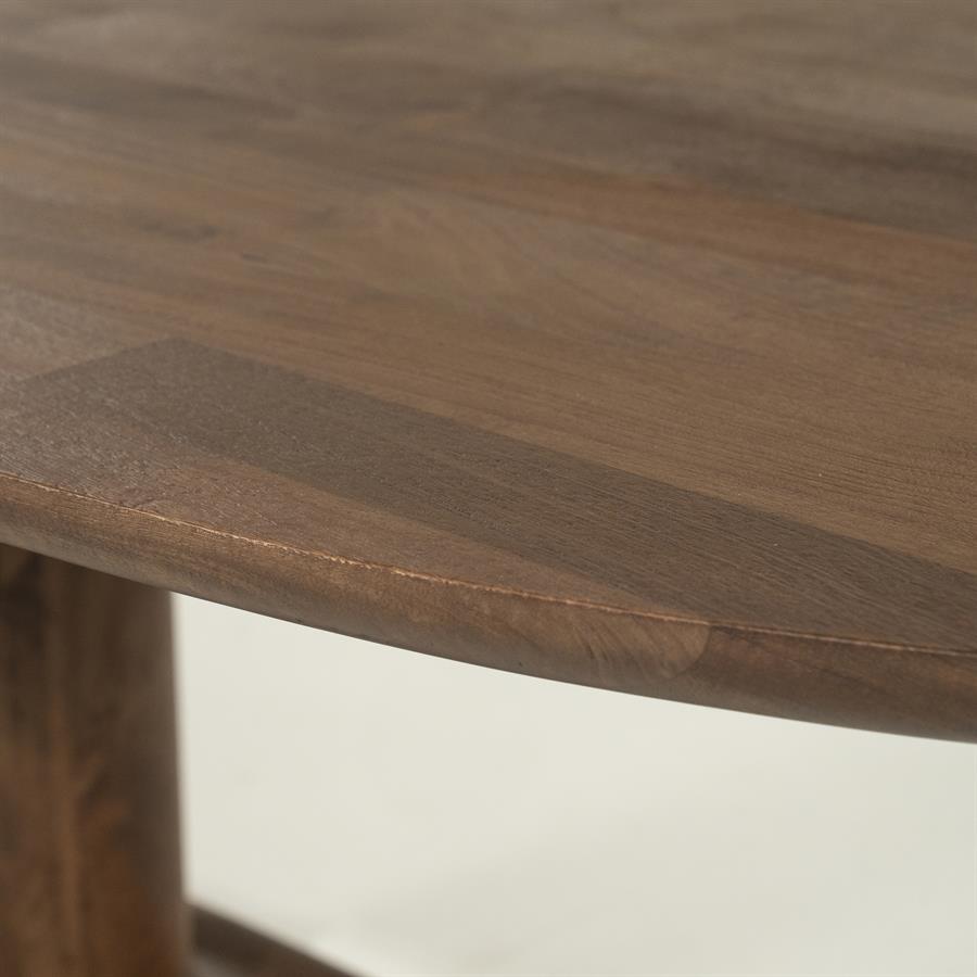 Dining table Coco 300x110 cm - light brown (Mango wood) - Eleonora