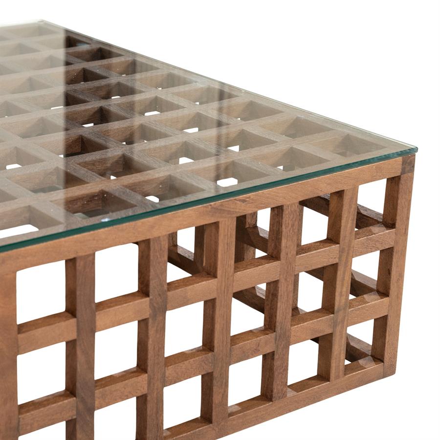 Coffee Table Heras Mango Wood - Eleonora