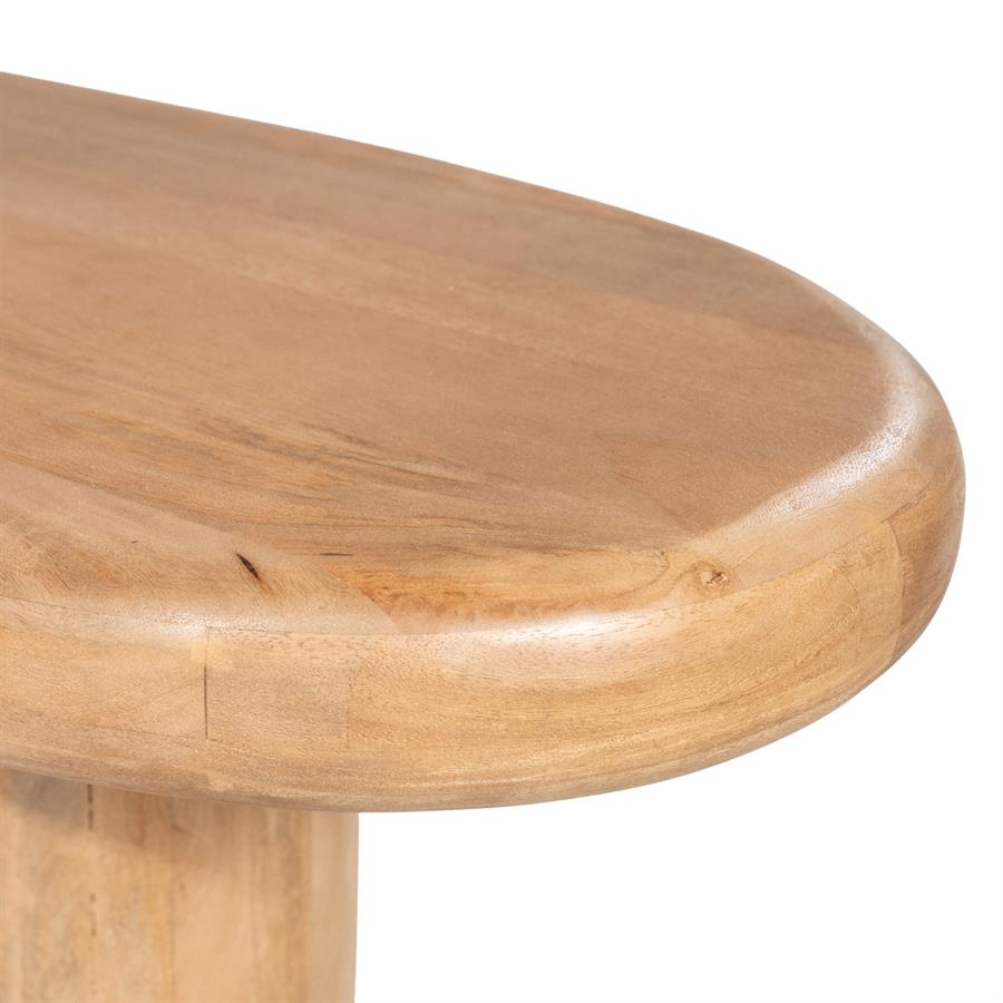 Nigel Mango Wood Side Table - Eleonora
