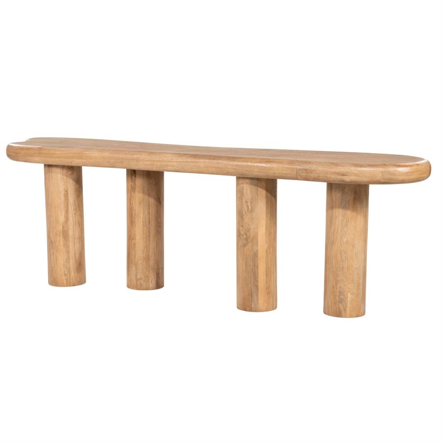 Nigel Mango Wood Side Table - Eleonora