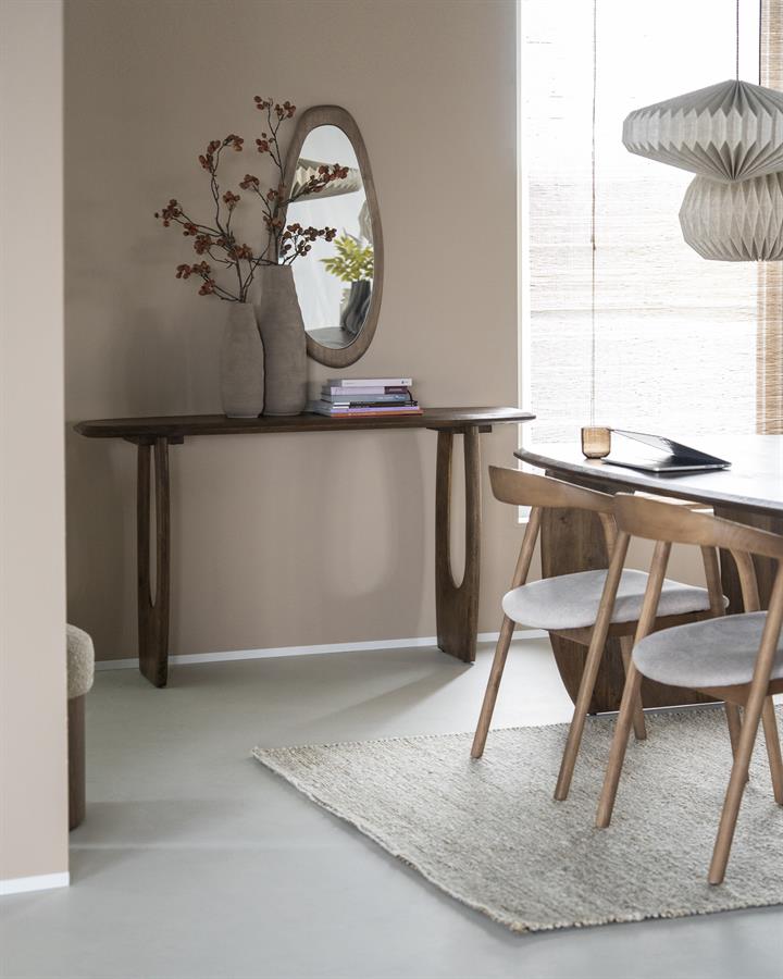 Phoebe Brown Side Table - Eleonora