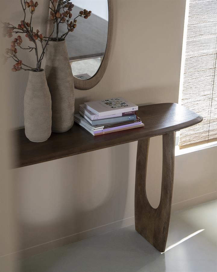 Phoebe Brown Side Table - Eleonora