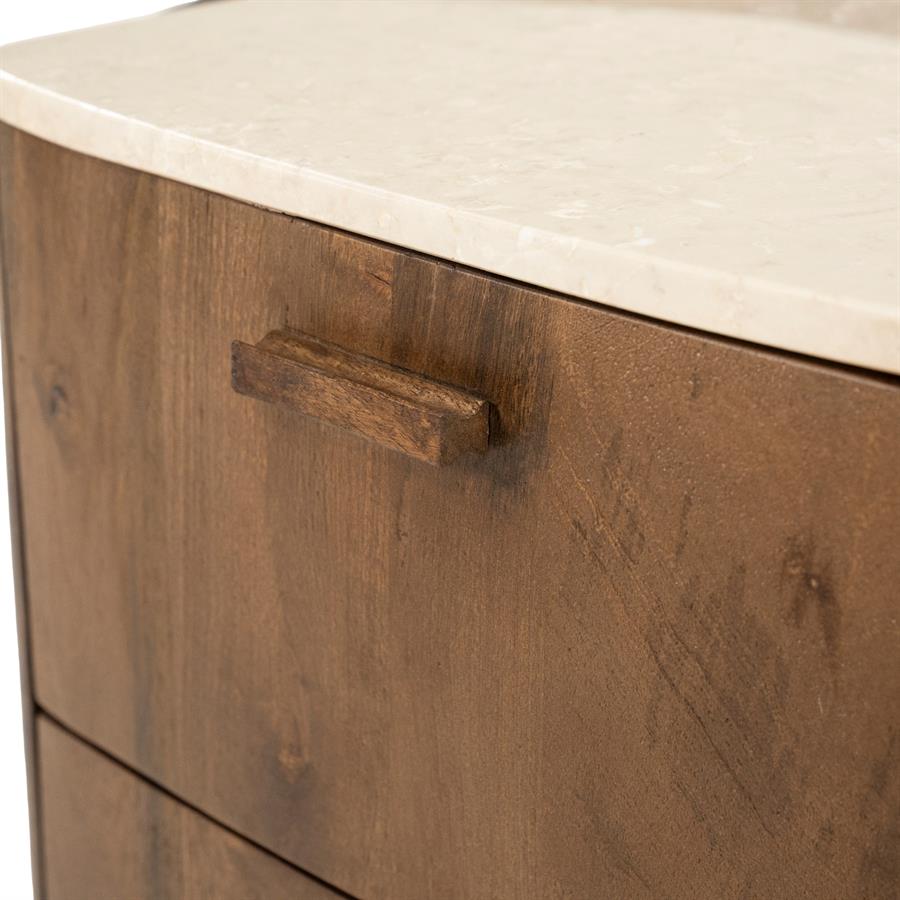 Chest of Drawers Mabel Mango Wood - Eleonora