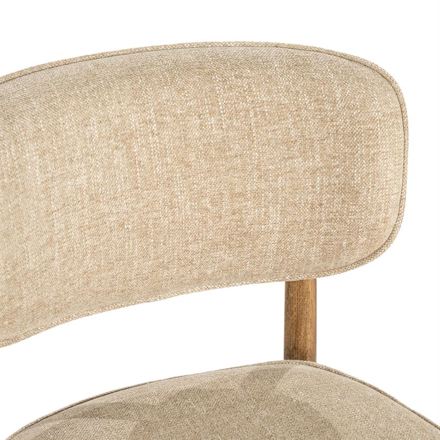 Silla Rune marrón taupe Serene - Eleonora