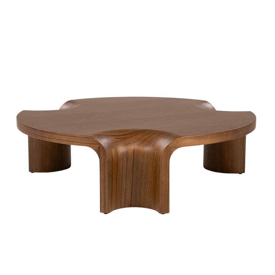 Couchtisch Avar (MDF, Braun) - Eleonora