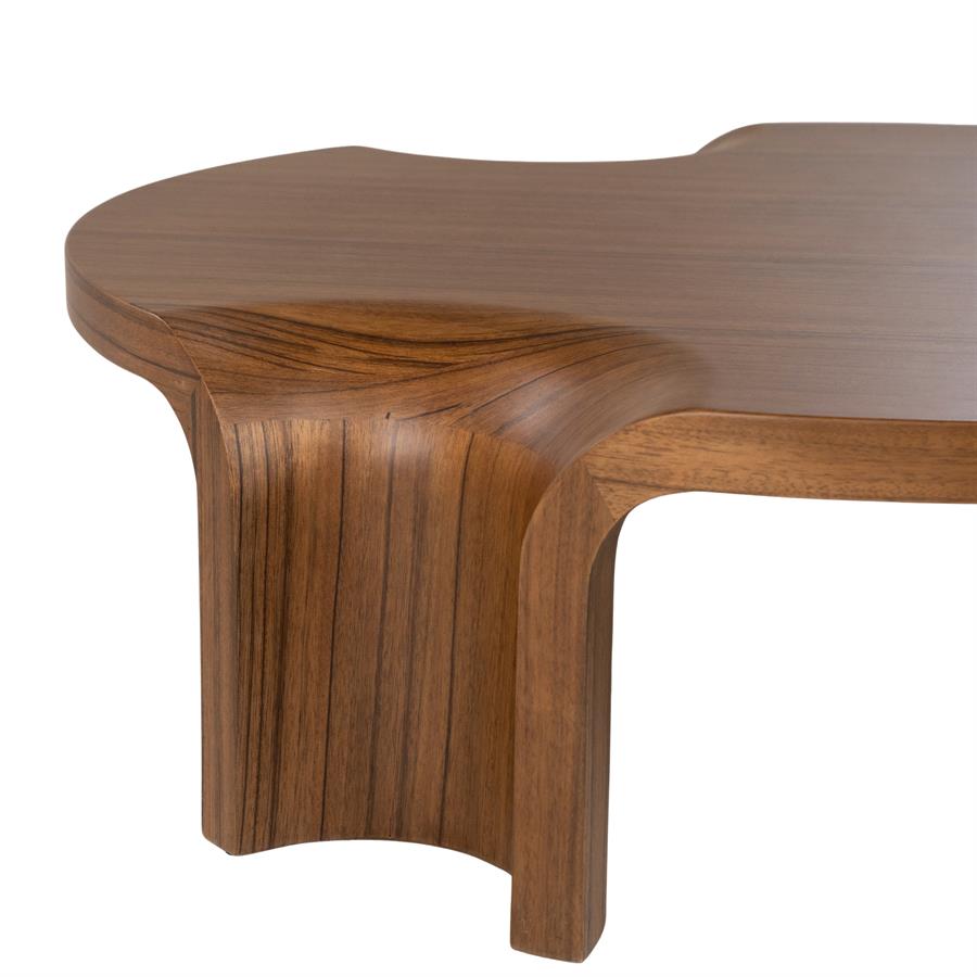 Couchtisch Avar (MDF, Braun) - Eleonora