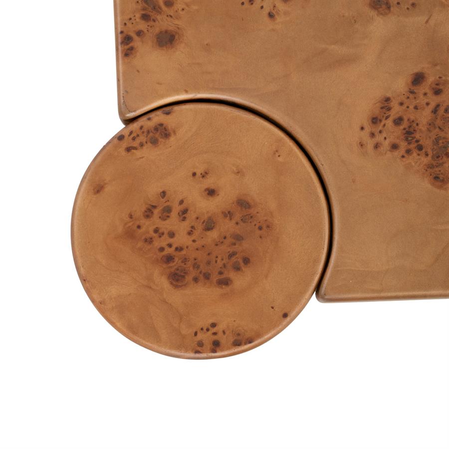 Dorian Coffee Table Brown - Eleonora