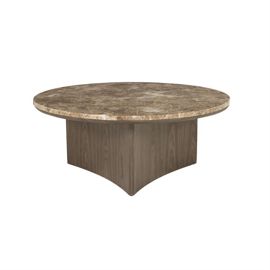 Salontafel Okke walnoot marmer - Eleonora