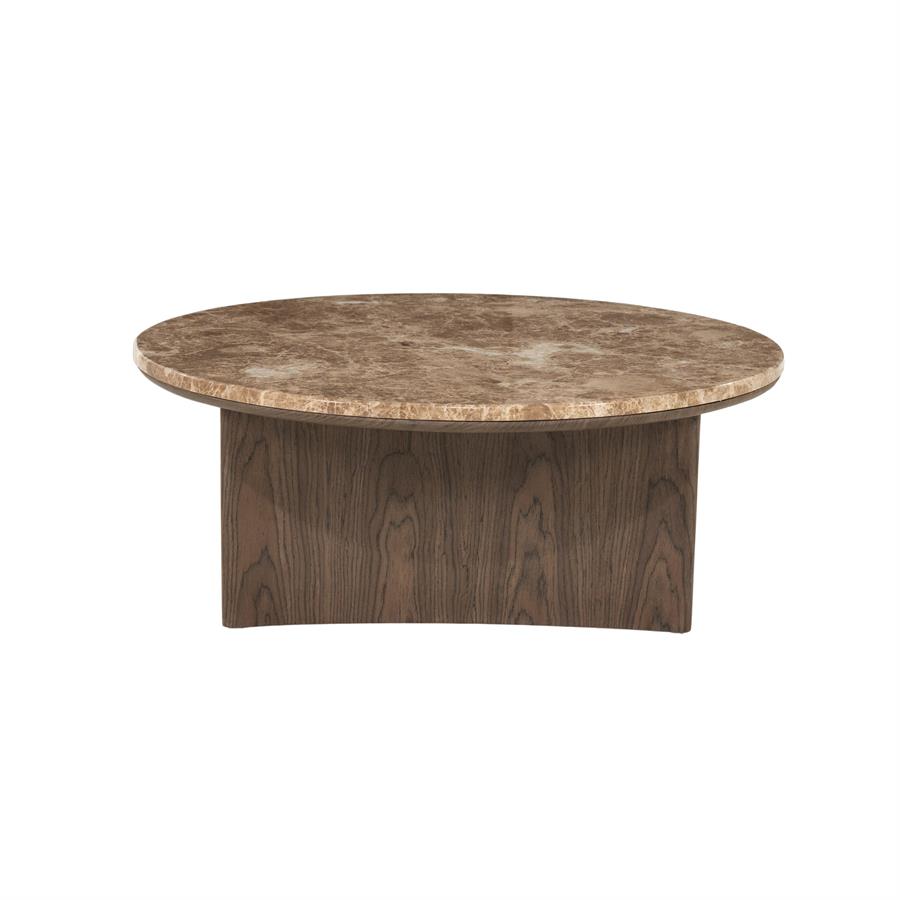 Salontafel Okke walnoot marmer - Eleonora