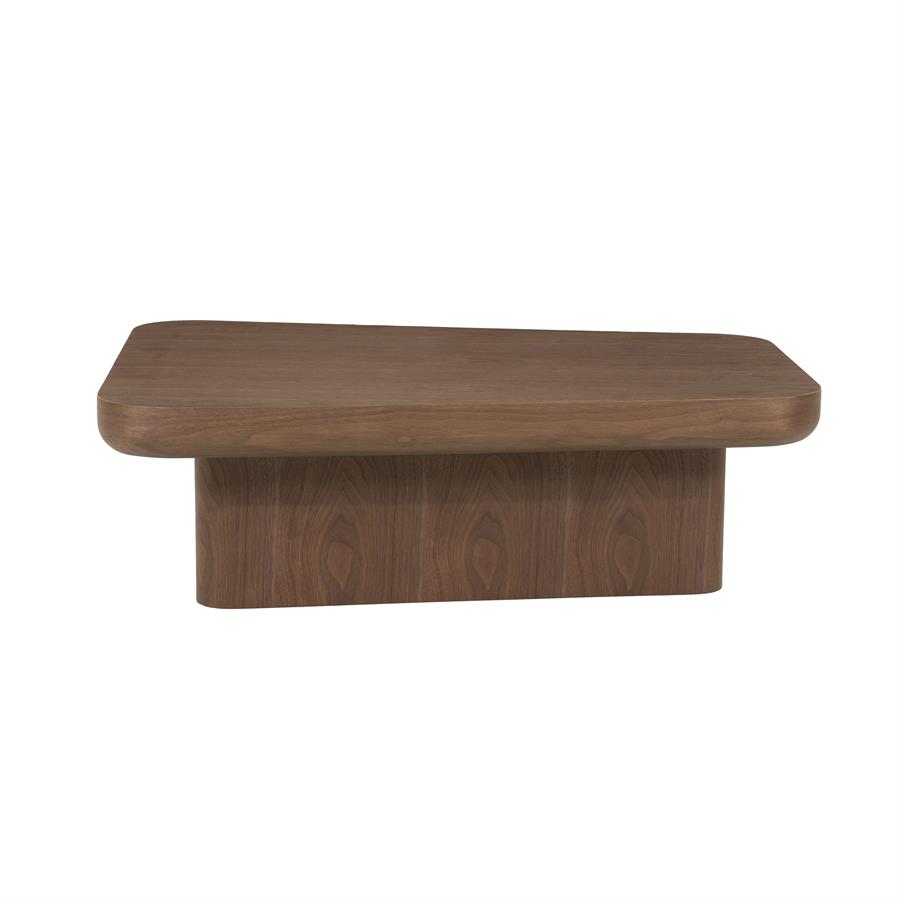 Alix Walnut Veneer Coffee Table - Eleonora