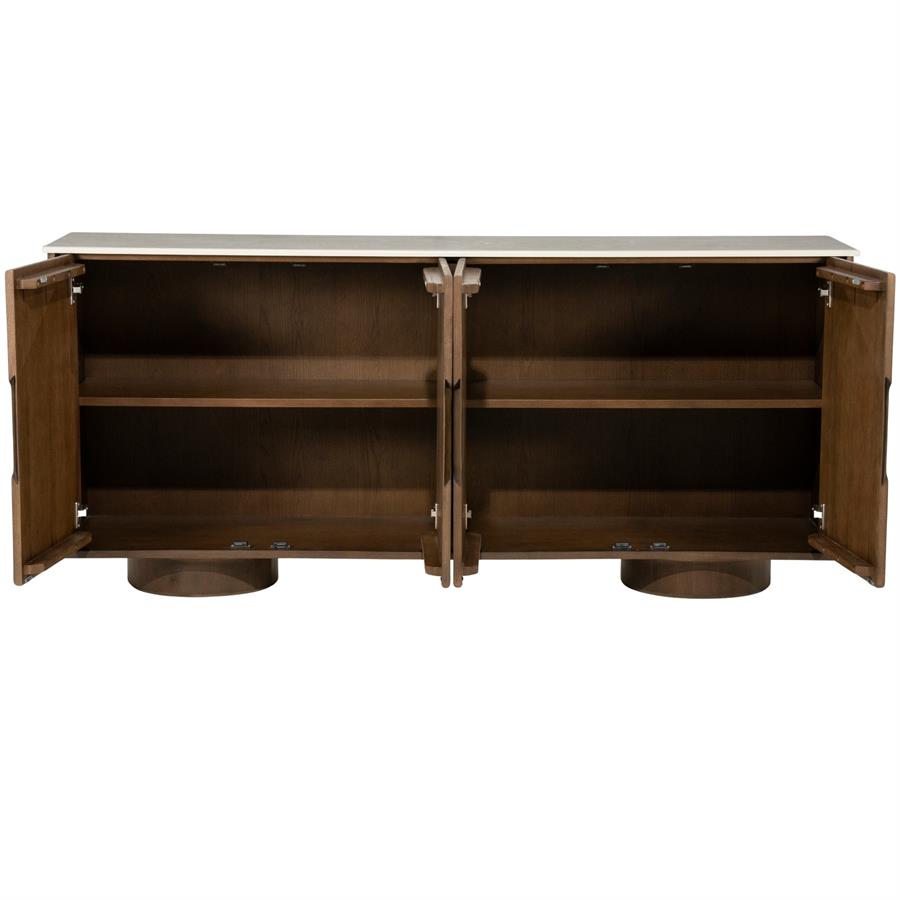 Sideboard Leandro Eichenfurnier - Eleonora