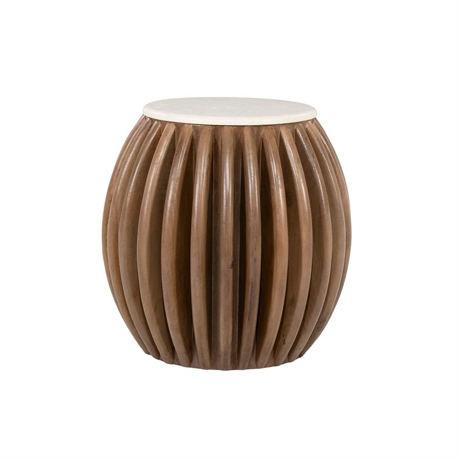 Memphis Side Table Natural - Eleonora
