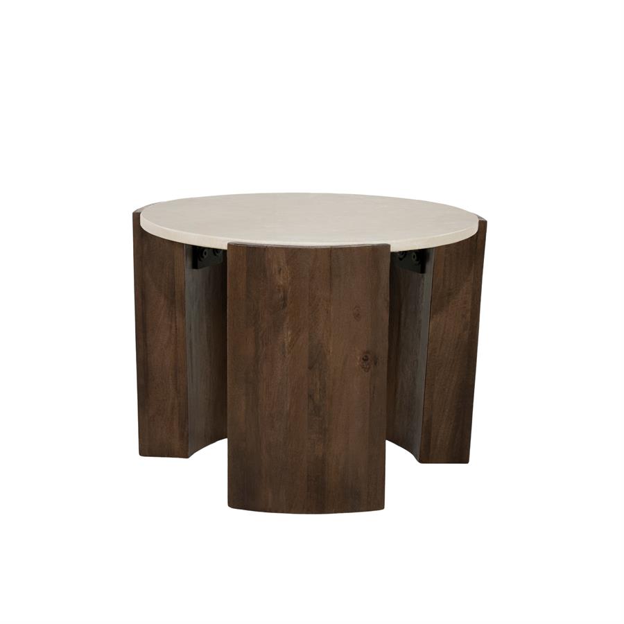 Joan Side Table Brown - Eleonora