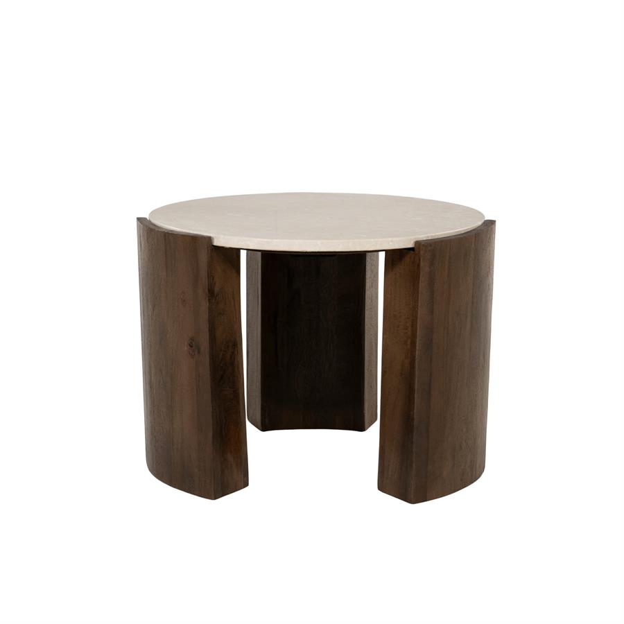 Joan Side Table Brown - Eleonora