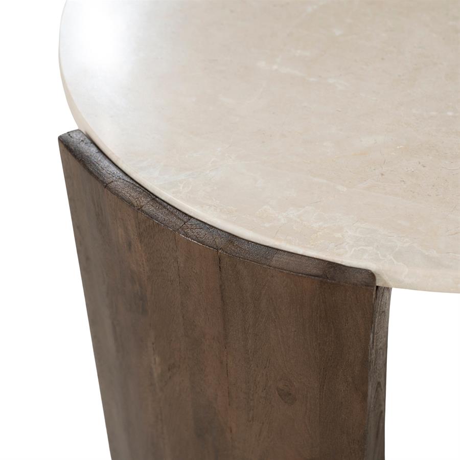 Joan Side Table Brown - Eleonora