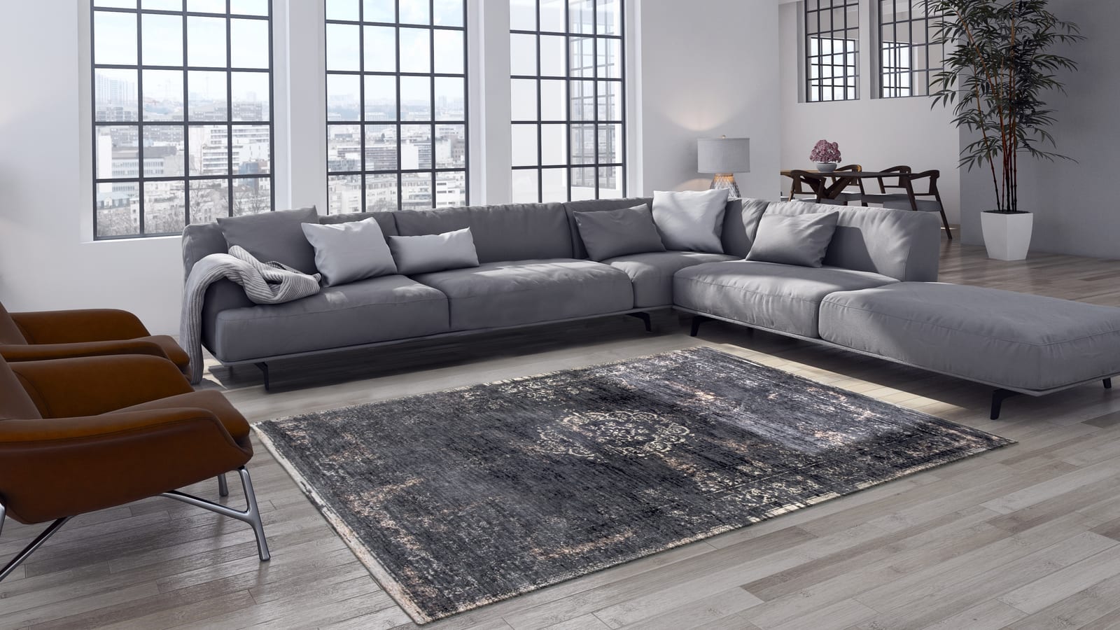 Louis de Poortere Teppich Fading World 8263, foto 4