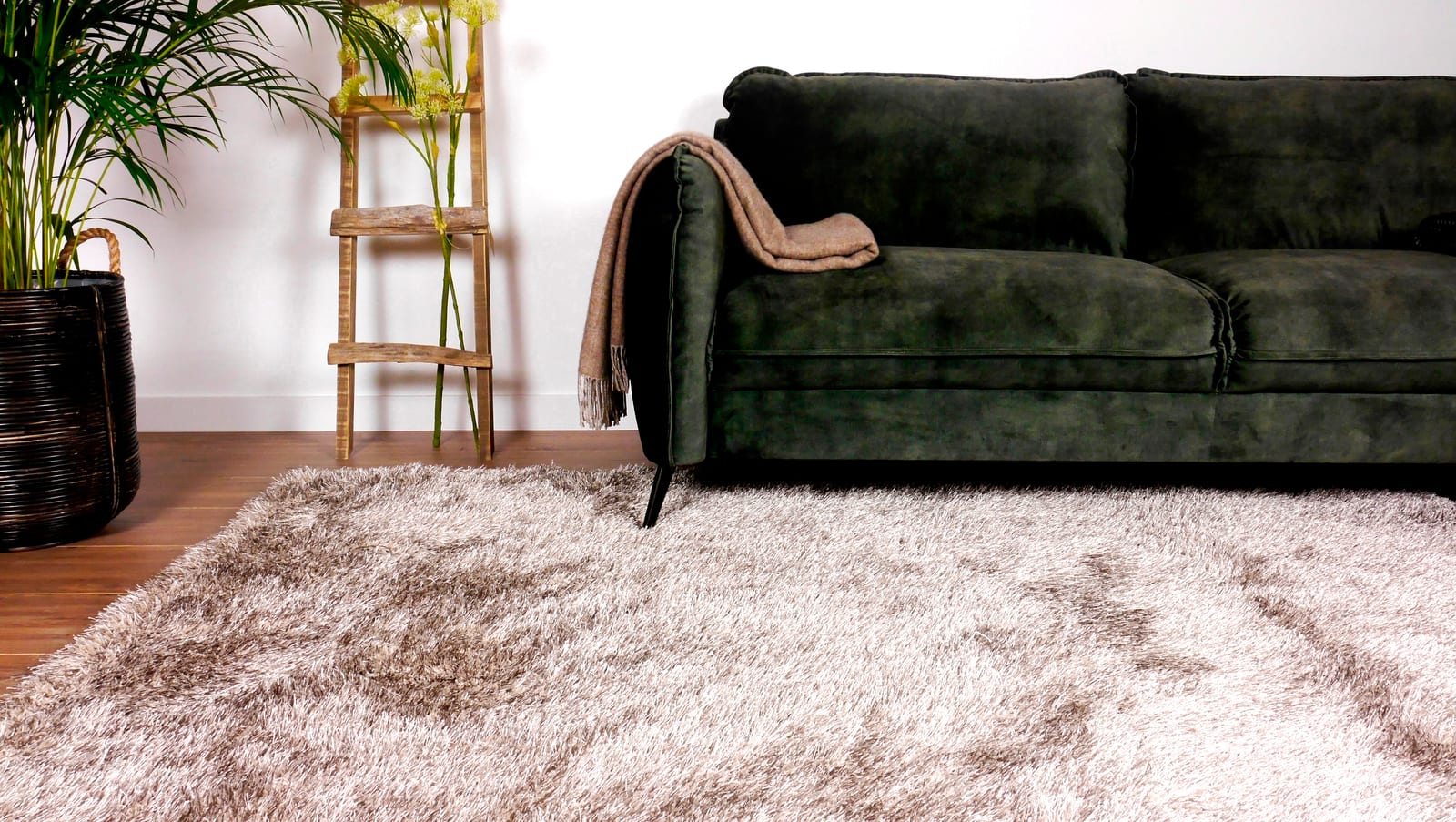 Bodenteppich LoveShaggy Beige - Eurogros, foto 3