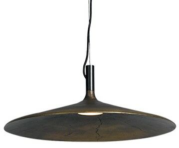 Pendelleuchte Fluente (Aluminium, Donker messing)