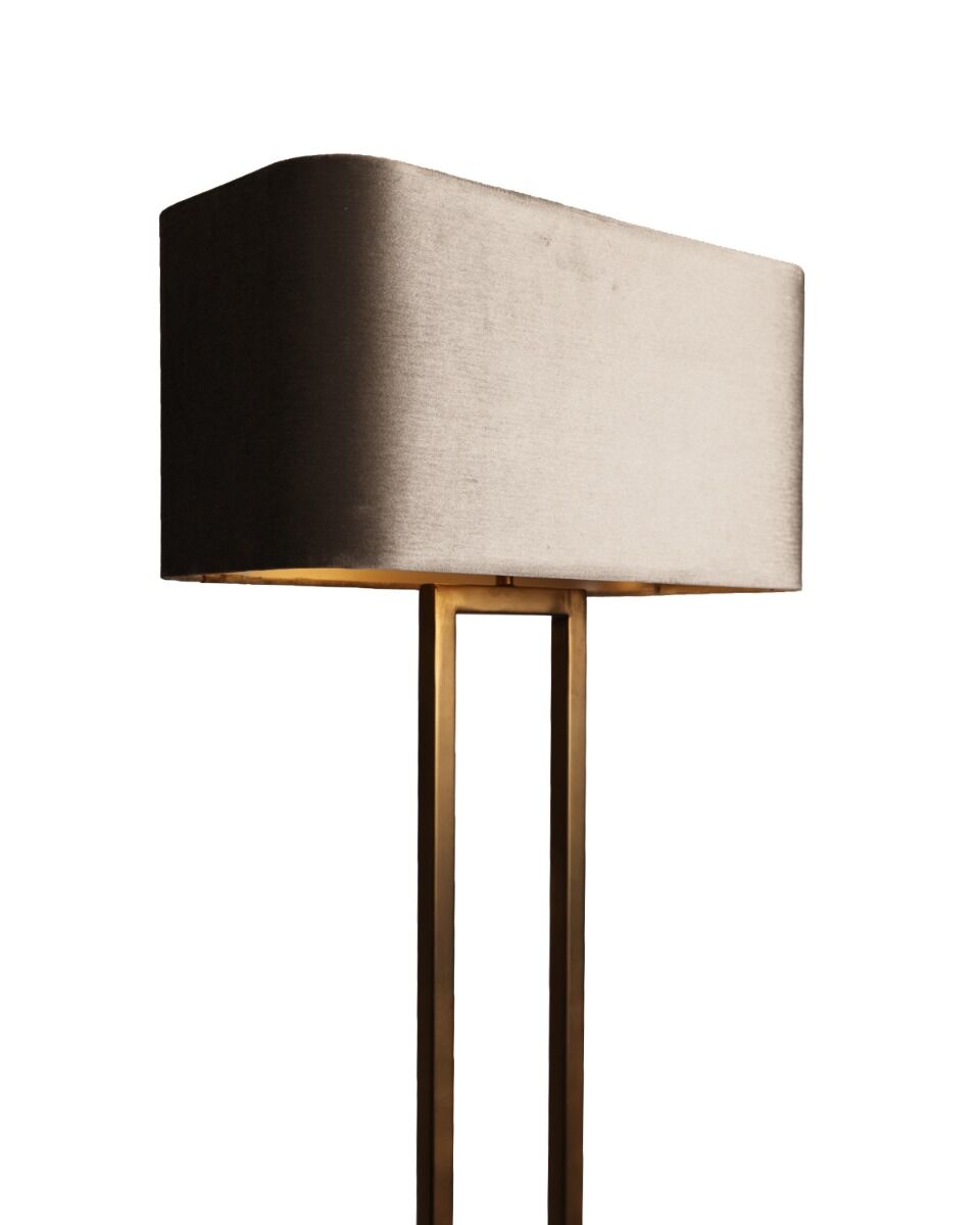 Stehlampe Diable (Messing en Stahl, Donker messing) - Frezoli