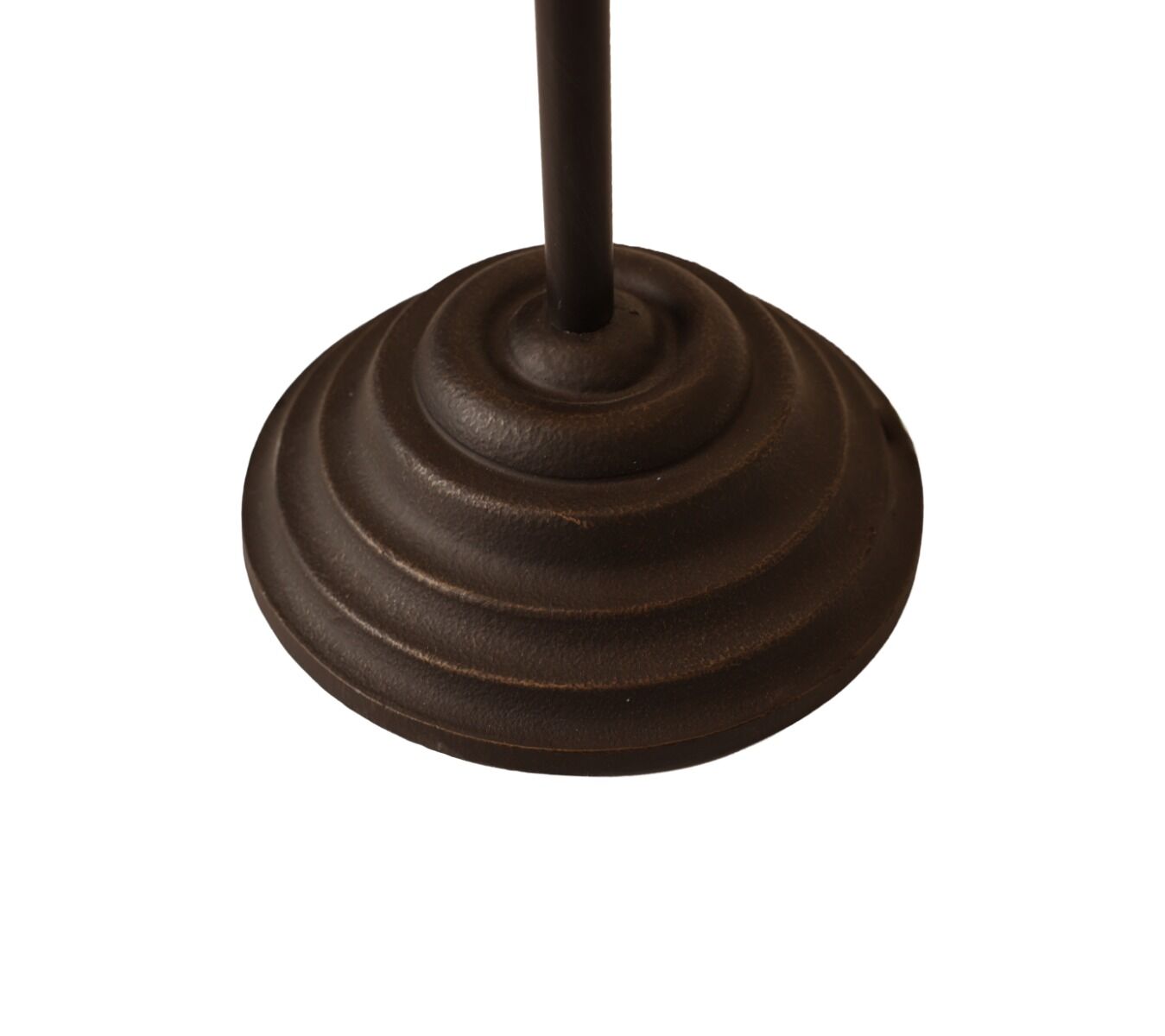 Tischlampe Delphi (Gietijzer en Stahl, Braun patina) - Frezoli