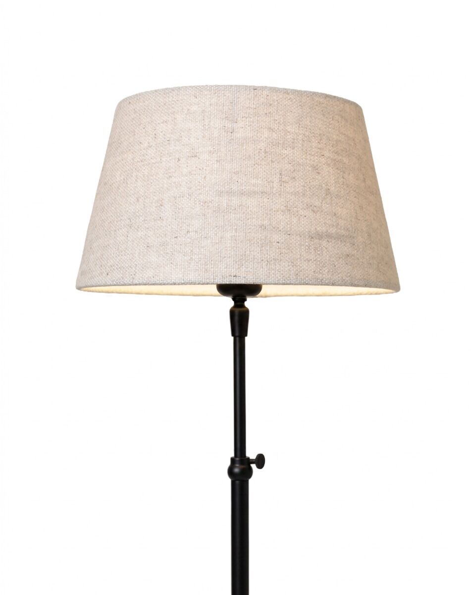 Tischlampe Delphi (Gietijzer en Stahl, Braun patina) - Frezoli