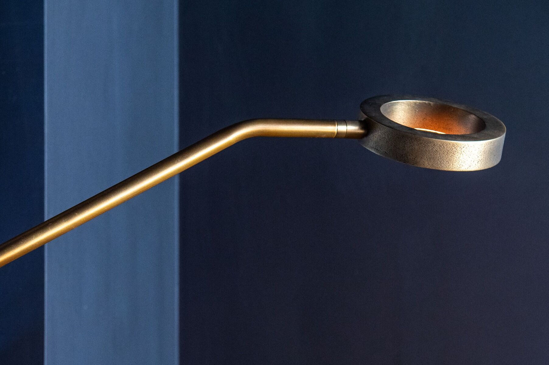 Stehleuchte Apriro (Aluminium en Stahl, Donker messing) - Frezoli