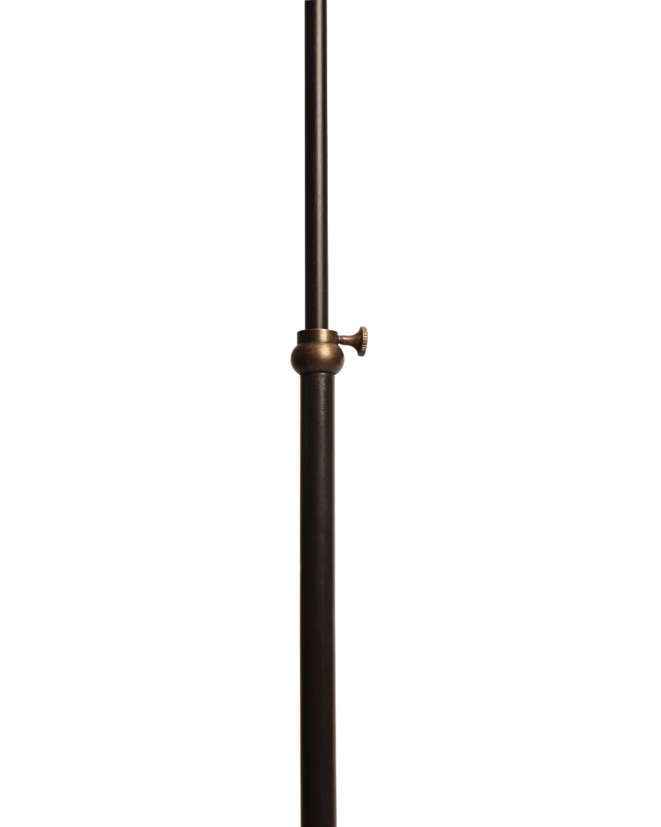 Stehleuchte Delphi (Gietijzer en Stahl, Braun patina) - Frezoli