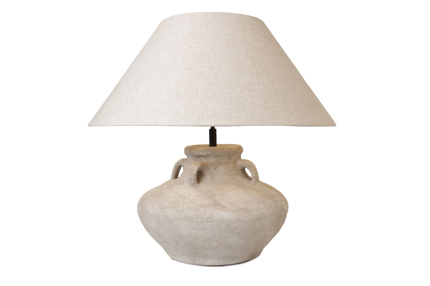 Tischlampe Connato (Keramiek, Ecru) - Frezoli