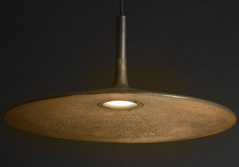 Fluente Pendant Lamp (Aluminium, Donker messing) - Frezoli