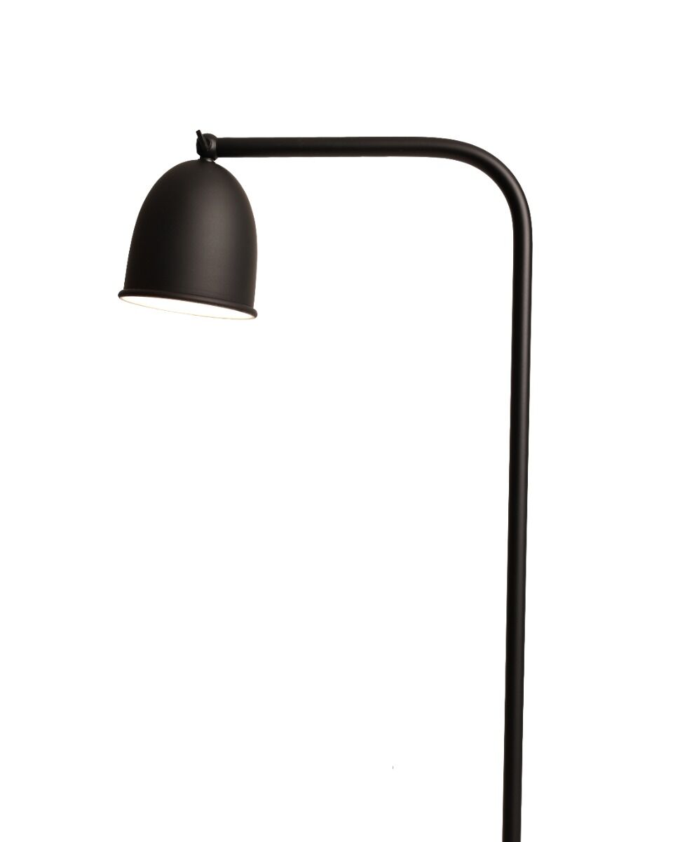 Stehlampe Mira (Koper - Stahl - hardsteen, Mat Schwarz) - Frezoli