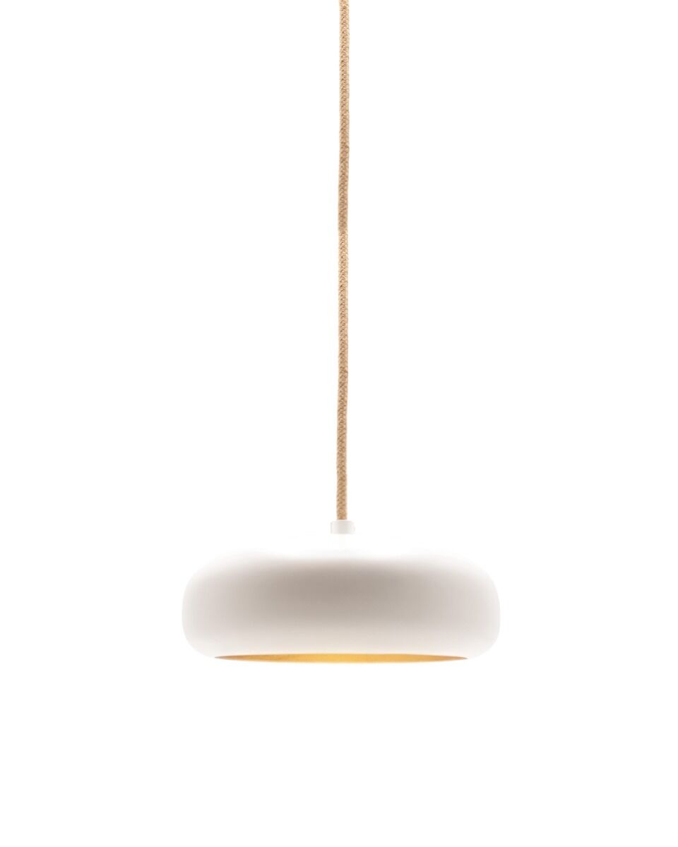 Pendelleuchte Pebble 1 Frezoli (Stahl, Donker messing)