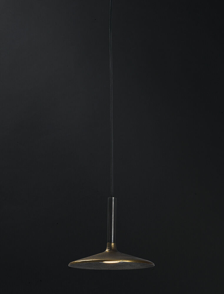Pendelleuchte Fluente (Aluminium, Donker messing) - Frezoli