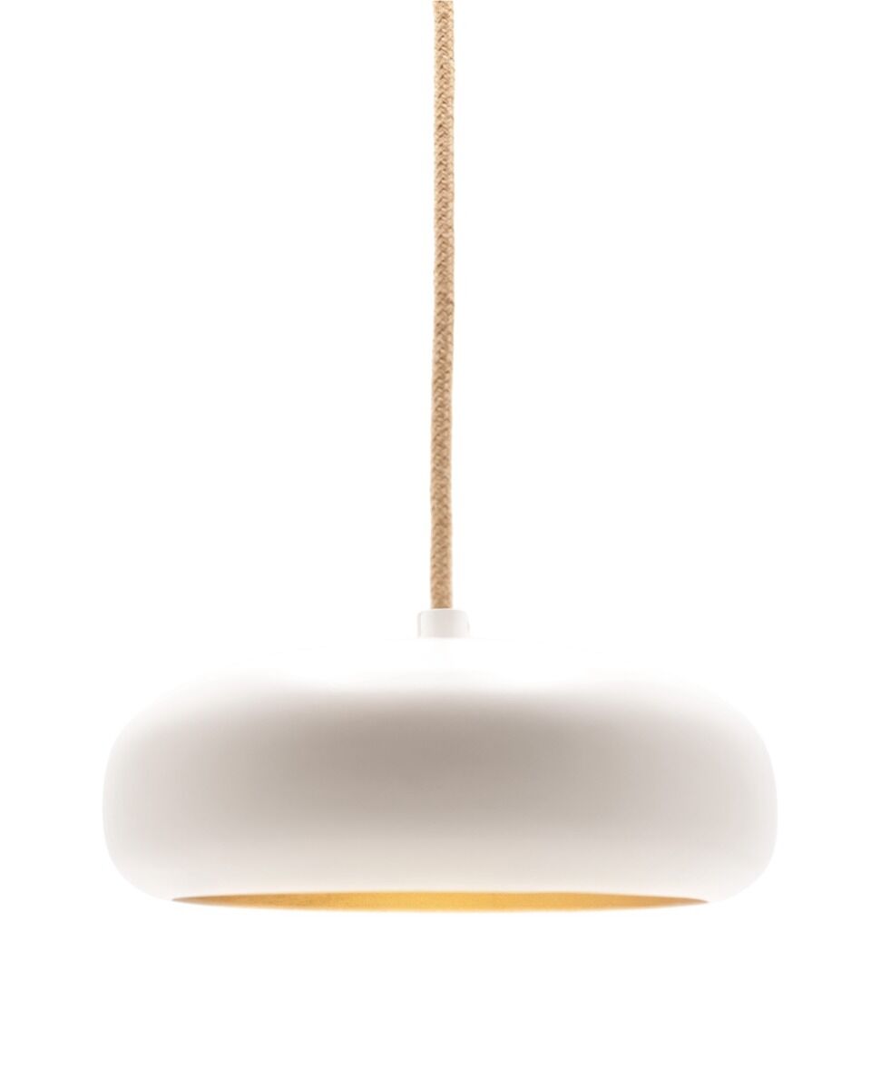 Pendelleuchte Pebble 1 Frezoli (Stahl, Donker messing)