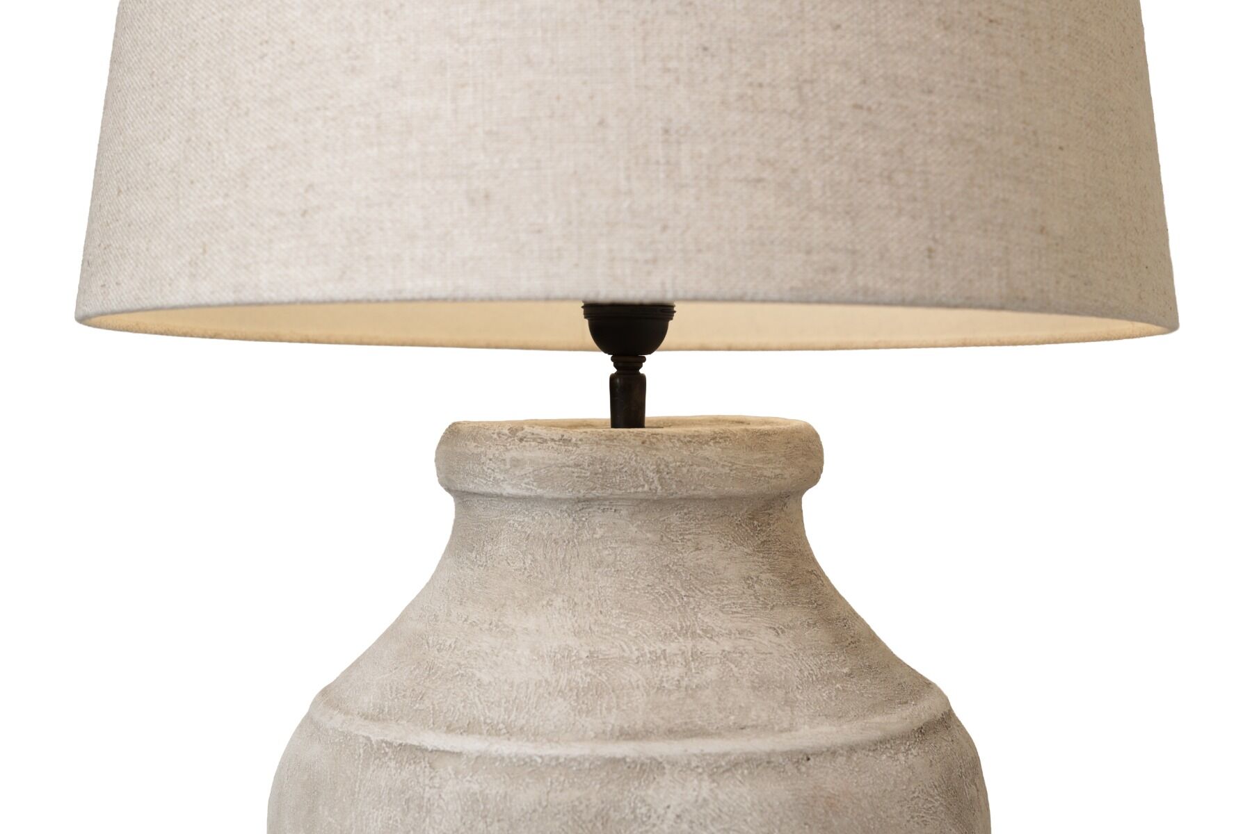 Tischlampe Hamo (Keramiek, Aged black) - Frezoli