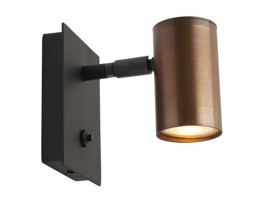 Lámpara de pared Tubino (Staal - messing - koper, Cobre) - Frezoli