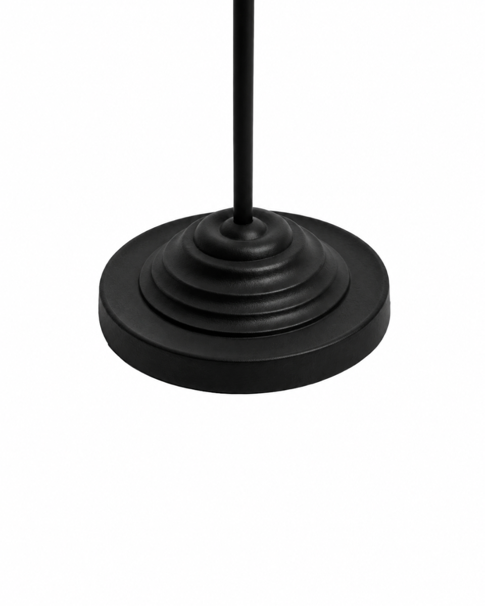 Lámpara de pie Delphi (Gietijzer en staal, Bruin patina) - Frezoli