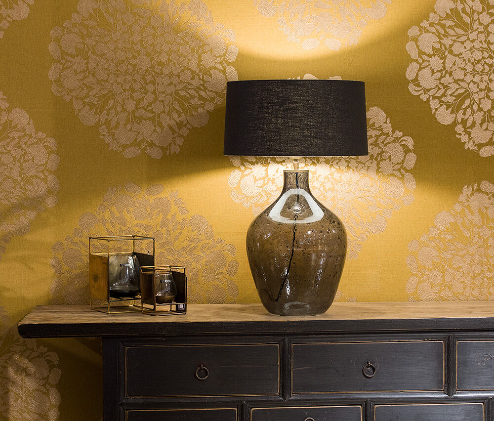 Cleria Table Lamp (Mondgeblazen glas, Moon grey) - Frezoli