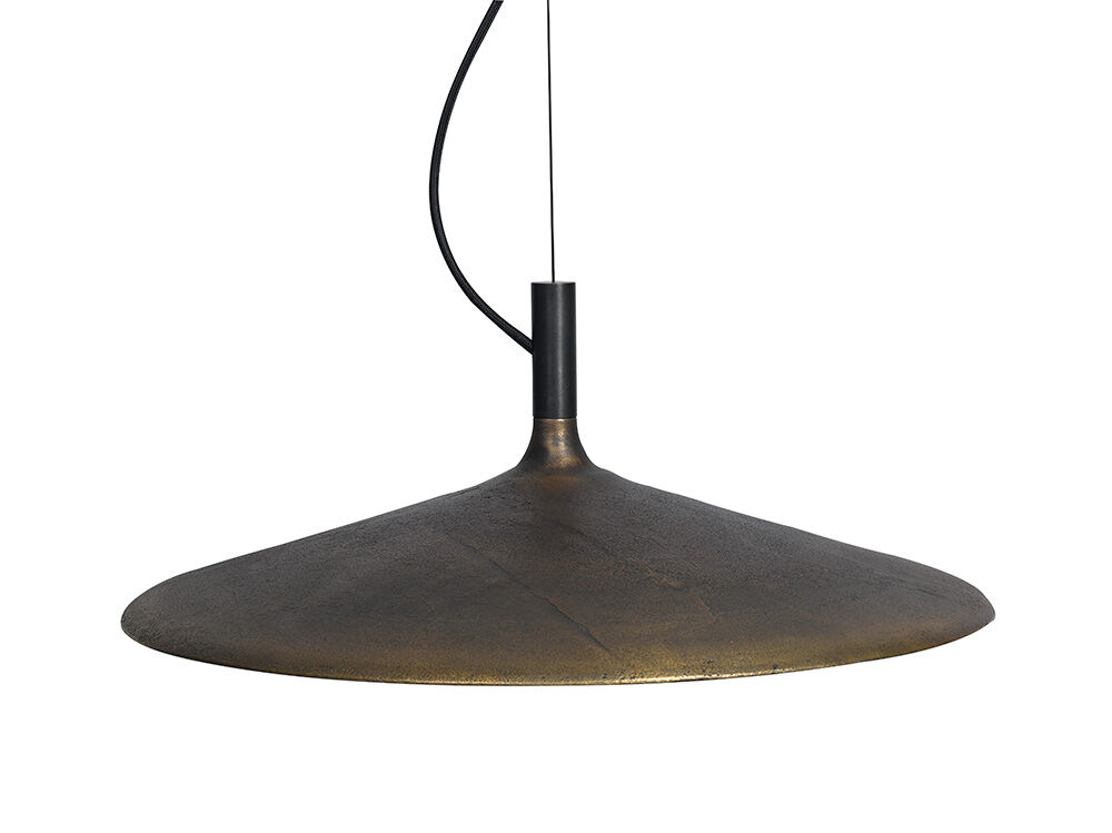 Pendelleuchte Fluente (Aluminium, Donker messing) - Frezoli