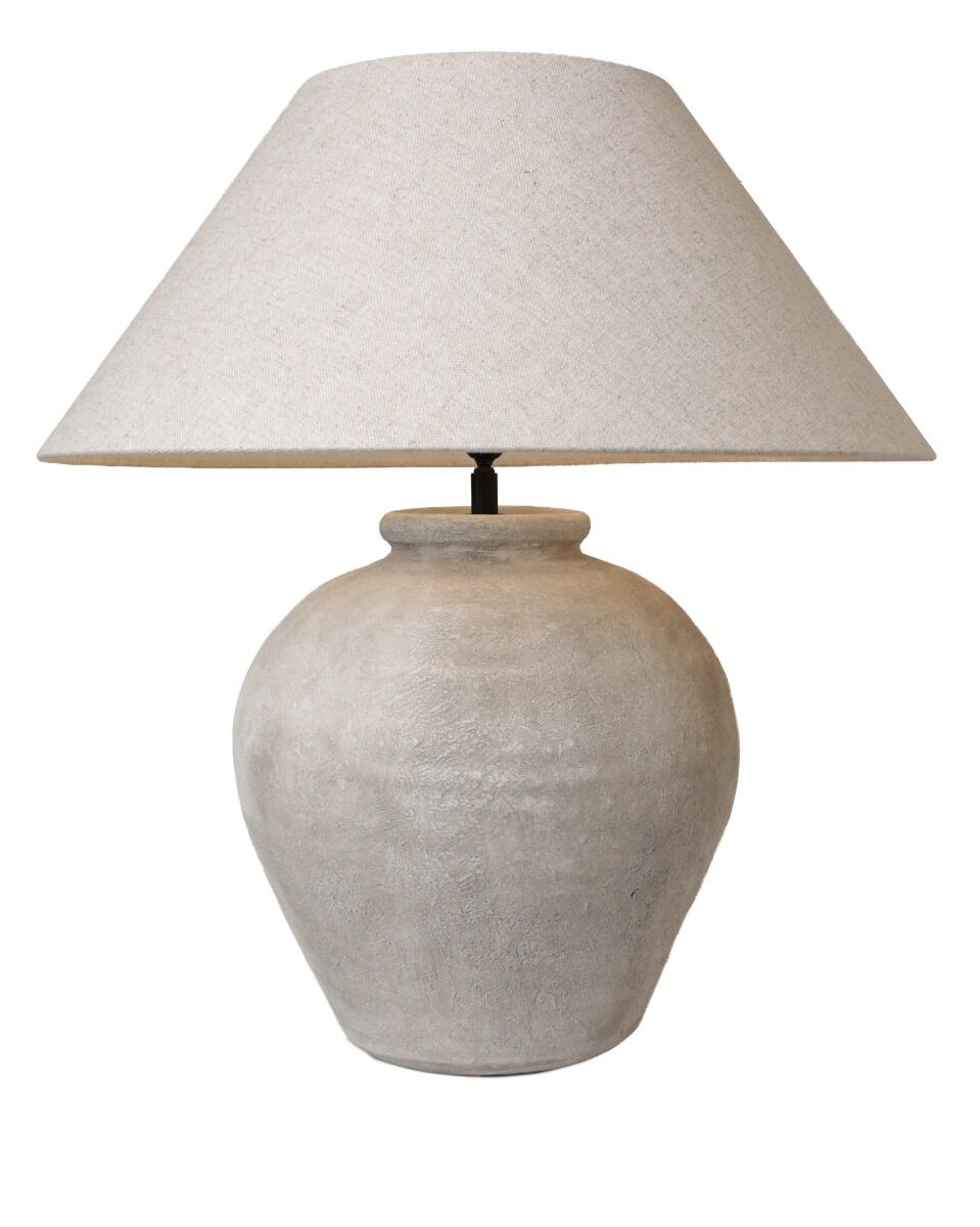 Kruiklamp Coronzoli (Keramiek, Ecru)