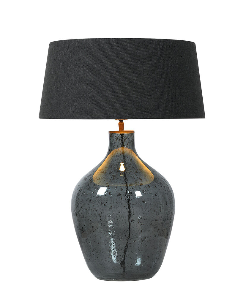 Tischlampe Cleria (Mondgeblazen Glas, Moon grey)