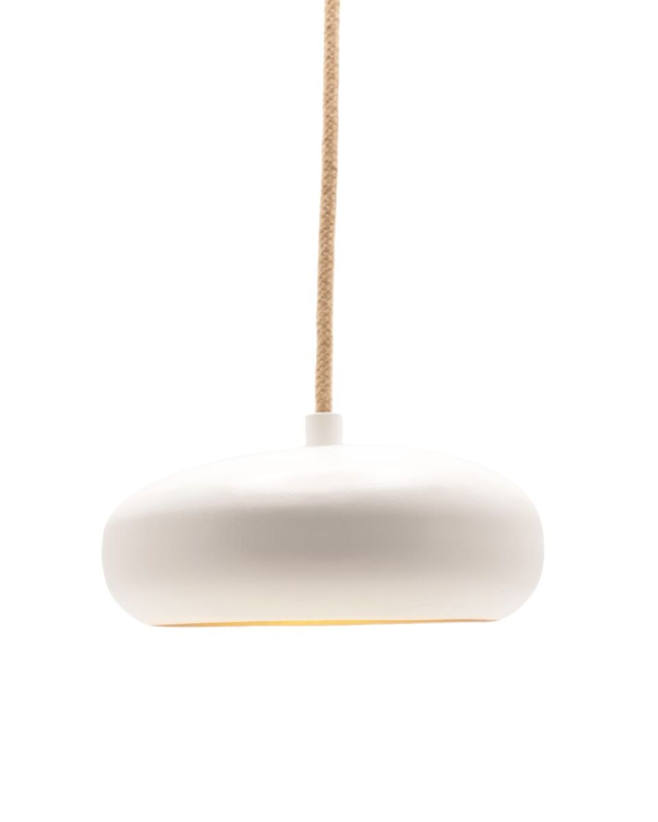 Pendelleuchte Pebble 1 Frezoli (Stahl, Donker messing)