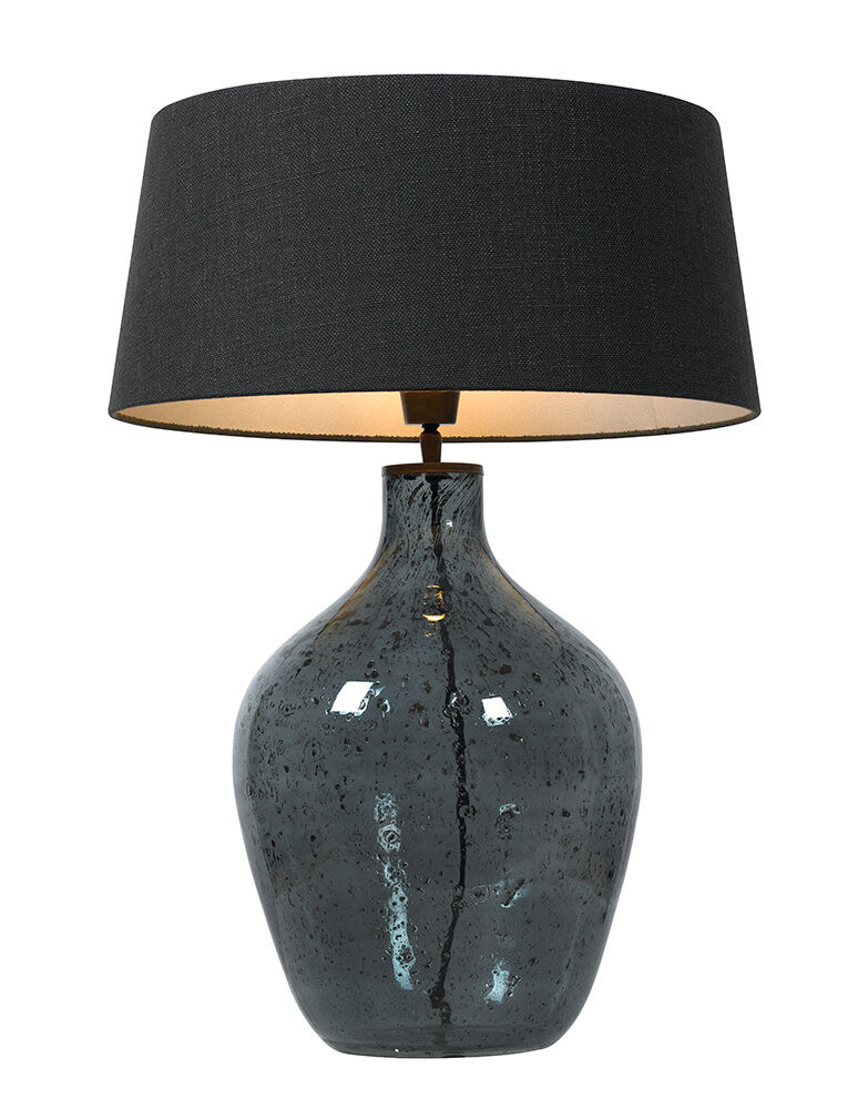 Tischlampe Cleria (Mondgeblazen Glas, Moon grey) - Frezoli