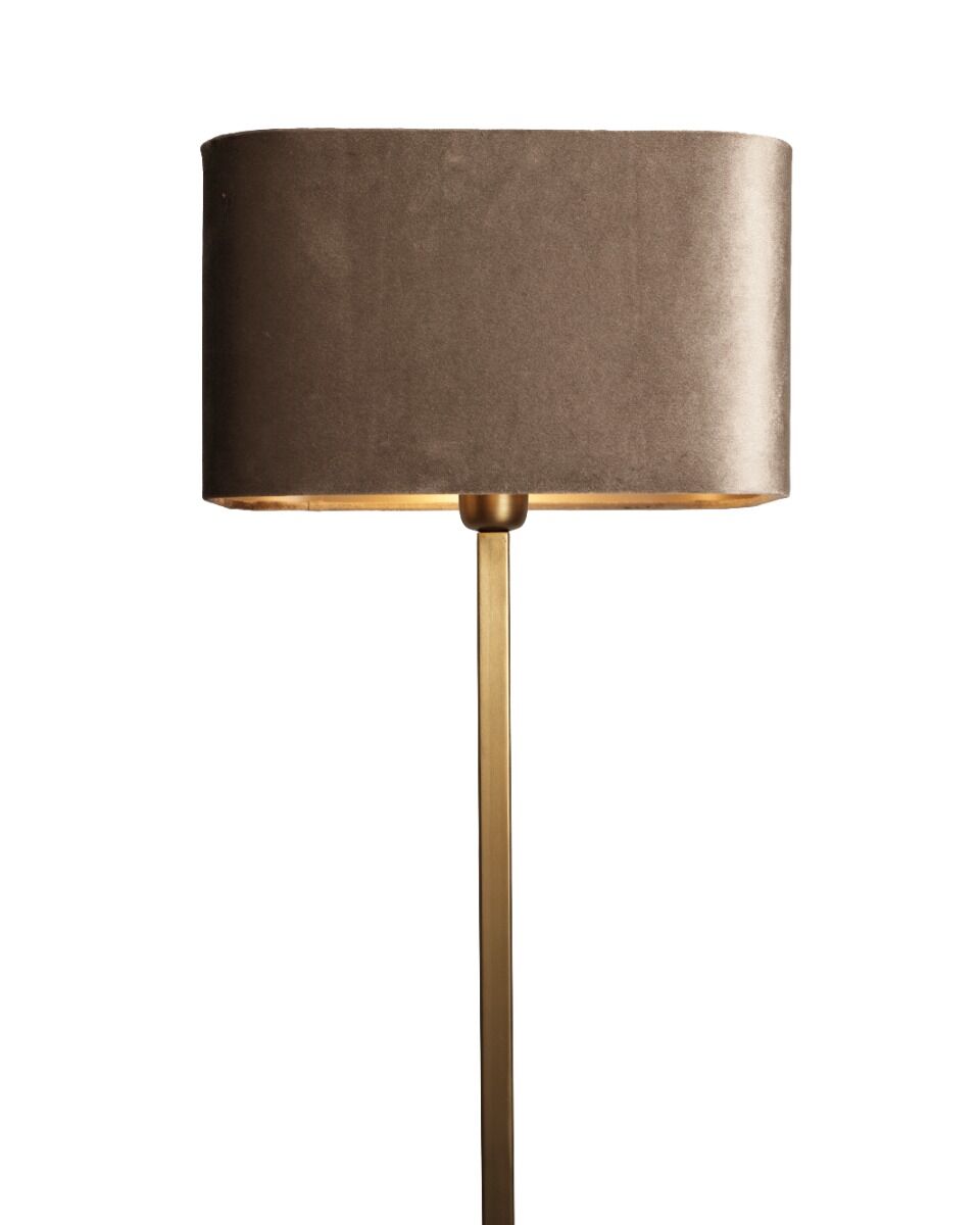 Stehlampe Simpleau (Messing en Stahl, Donker messing) - Frezoli