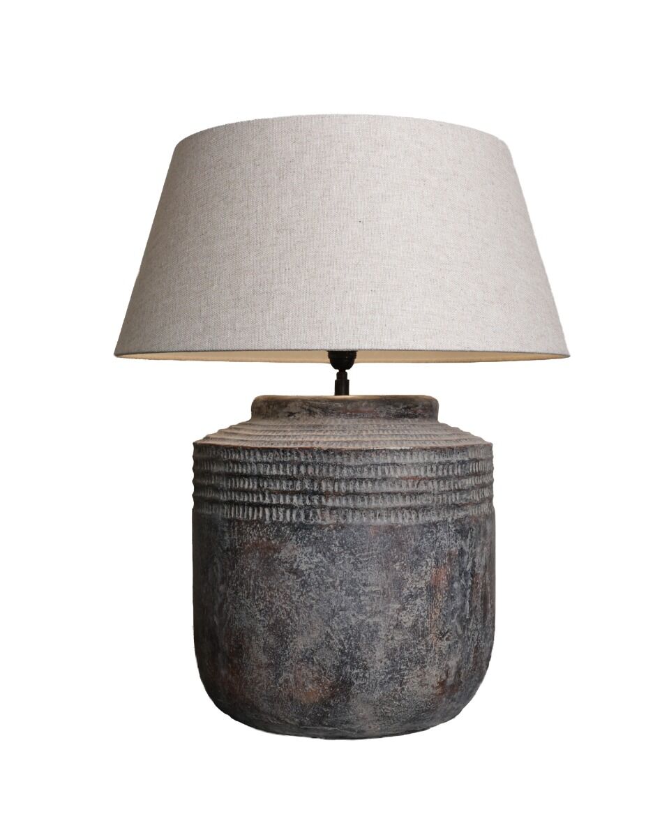 Banoli Jug Lamp (Keramiek, Rustic umber) - Frezoli