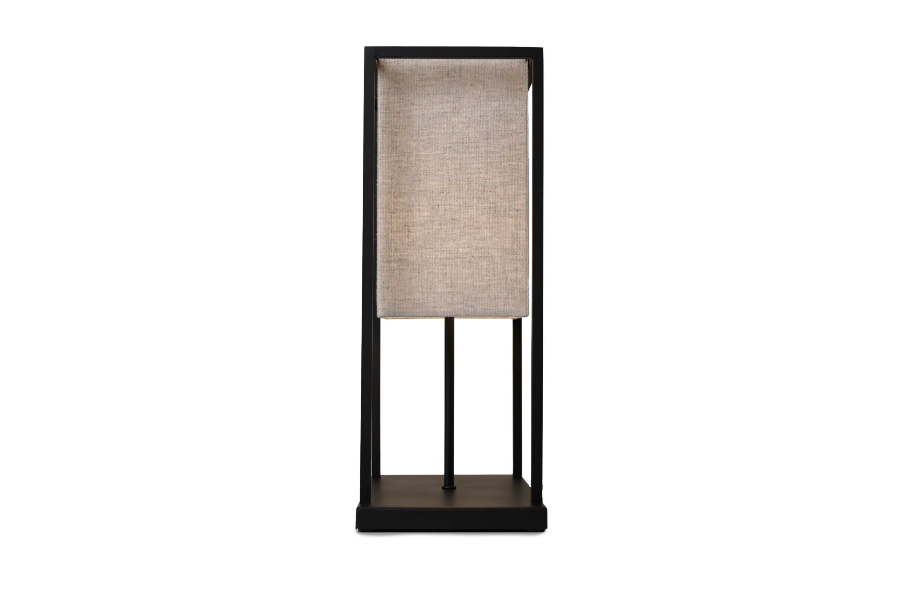 Lámpara de mesa Skansen (Acero, Matzwart) - Frezoli