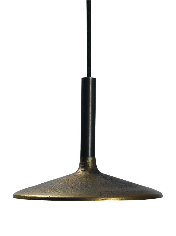 Pendelleuchte Fluente (Aluminium, Donker messing) - Frezoli