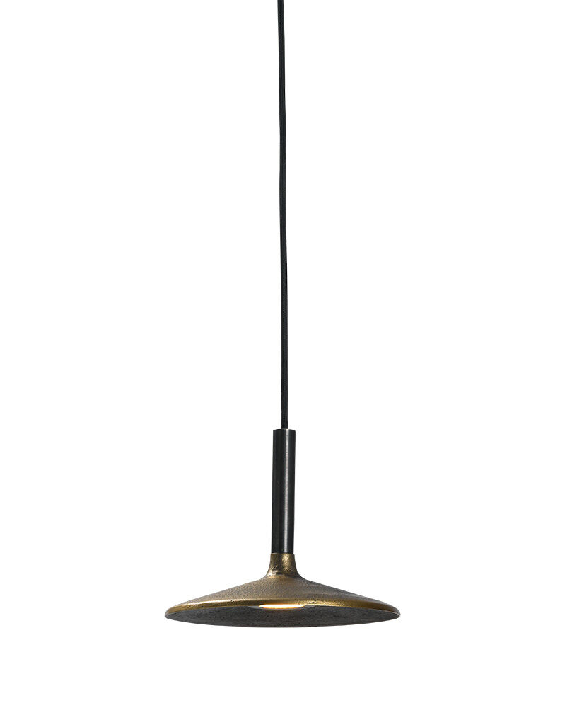 Fluente Pendant Lamp (Aluminium, Donker messing) - Frezoli